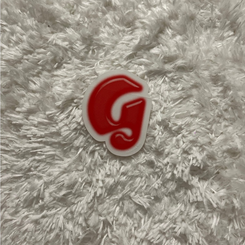 Glossier soho store exclusive Sticker